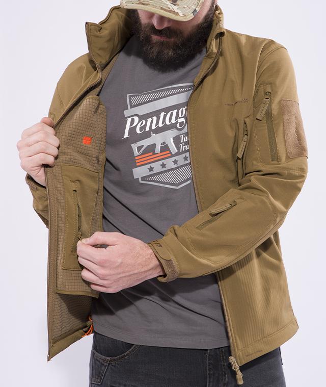 Pentagon Tactical K08011 Artaxes Softshell Jacket Outerwear Pentagon Tactical Tactical Gear Supplier Tactical Distributors Australia