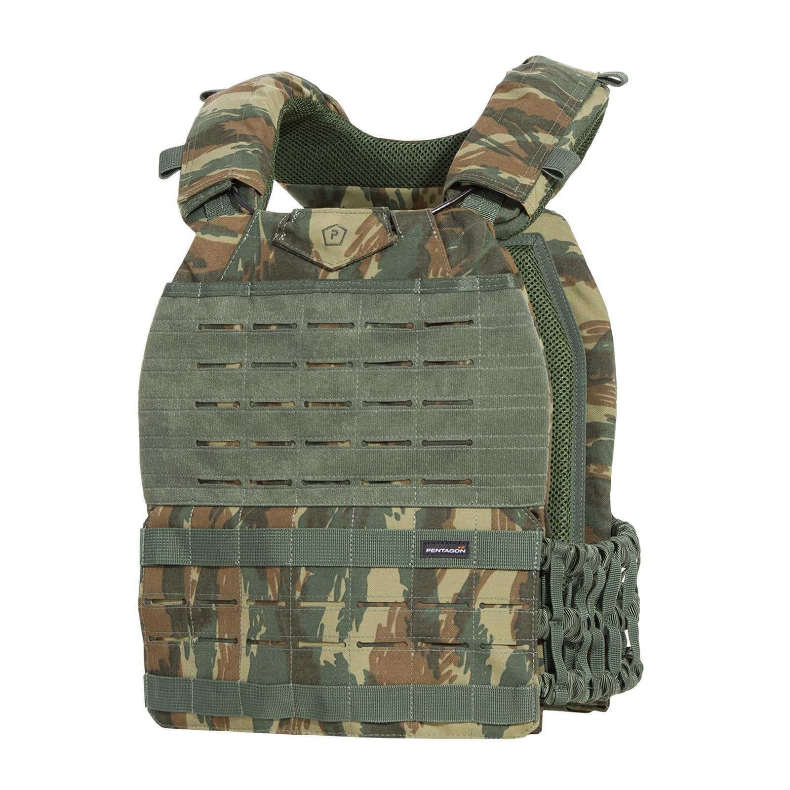 Pentagon Tactical Milon Adjustable Tactical Vest Tactical Gear Pentagon Tactical Green Camo Tactical Gear Supplier Tactical Distributors Australia