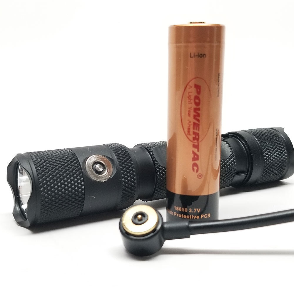 PowerTac M5-G2 2,030 Lumen Magnetic USB Rechargeable LED Flashlight - New Upgraded Model Flashlights and Lighting Powertac Tactical Gear Supplier Tactical Distributors Australia