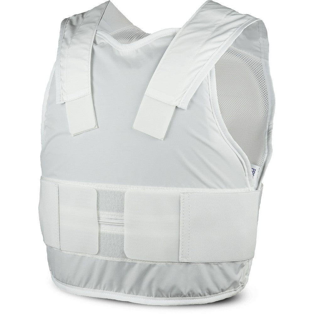 PPSS Covert Stab Resistant Vest (Cover+Panel) White Protective Gear PPSS Body Armour Small Regular Tactical Gear Supplier Tactical Distributors Australia