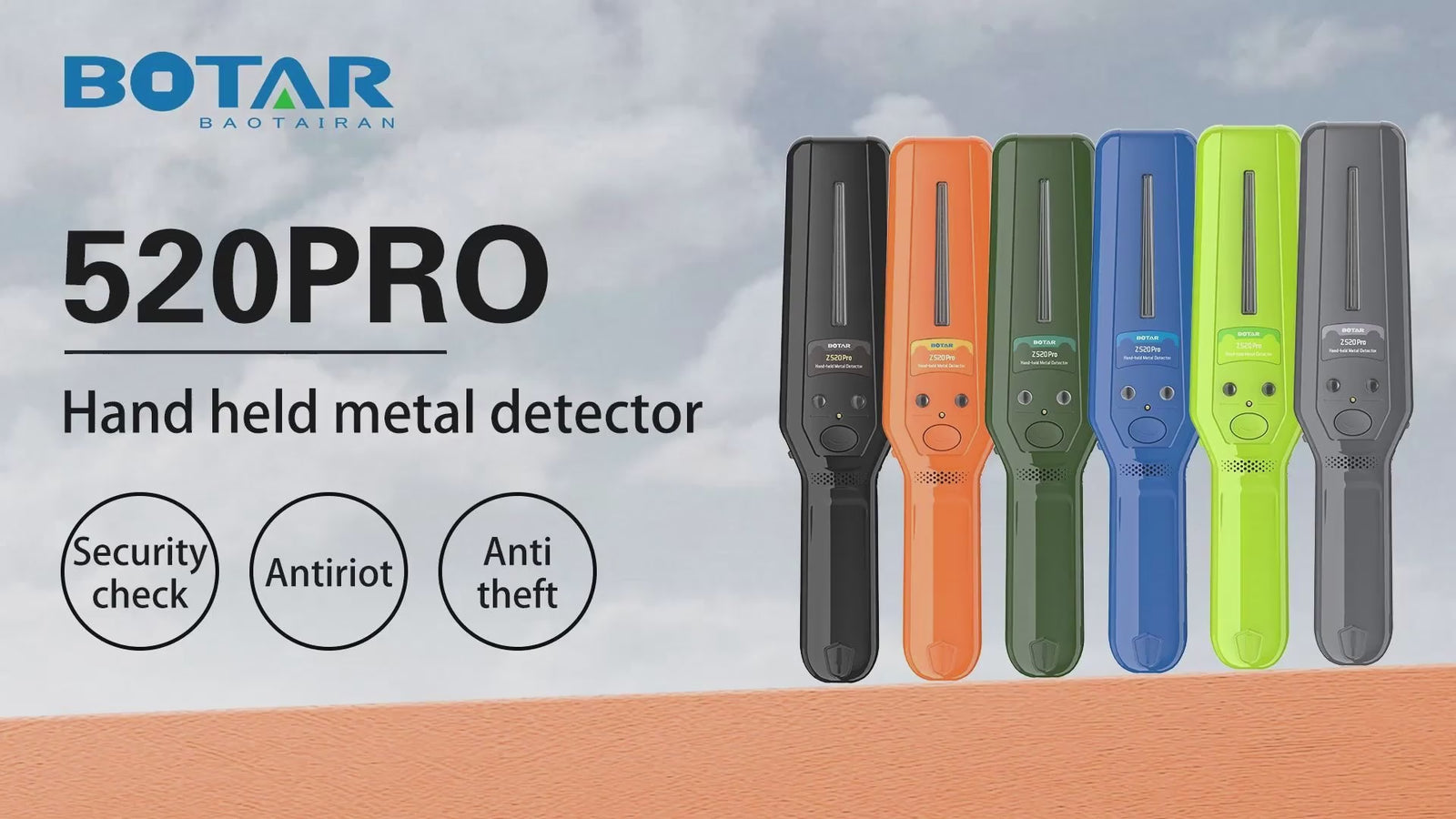 Proscan Z520 Hand Held Metal Detector
