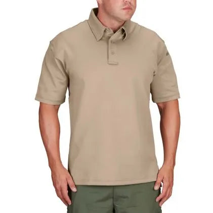 Propper I.C.E. Integrated Cooling Effect Men’s Performance Premium Polo Clothing and Apparel Propper Silver Tan X-Small Tactical Gear Supplier Tactical Distributors Australia