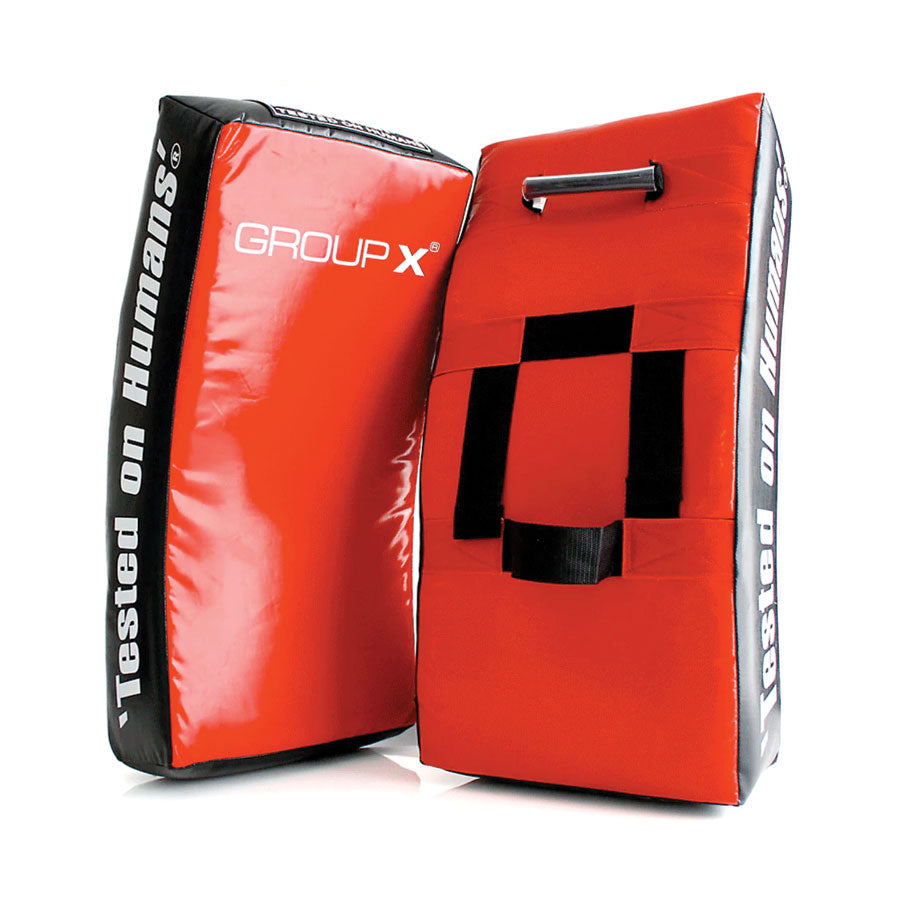 Punch Equipment KICK SHIELD GroupX - RED/BLACK Equipment Punch Equipment Tactical Gear Supplier Tactical Distributors Australia