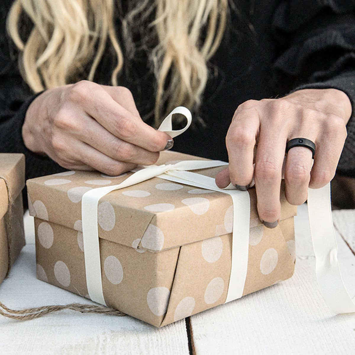 QALO Womens Modern Black Q2X Silicone Ring Silicone Ring QALO Tactical Gear Supplier Tactical Distributors Australia