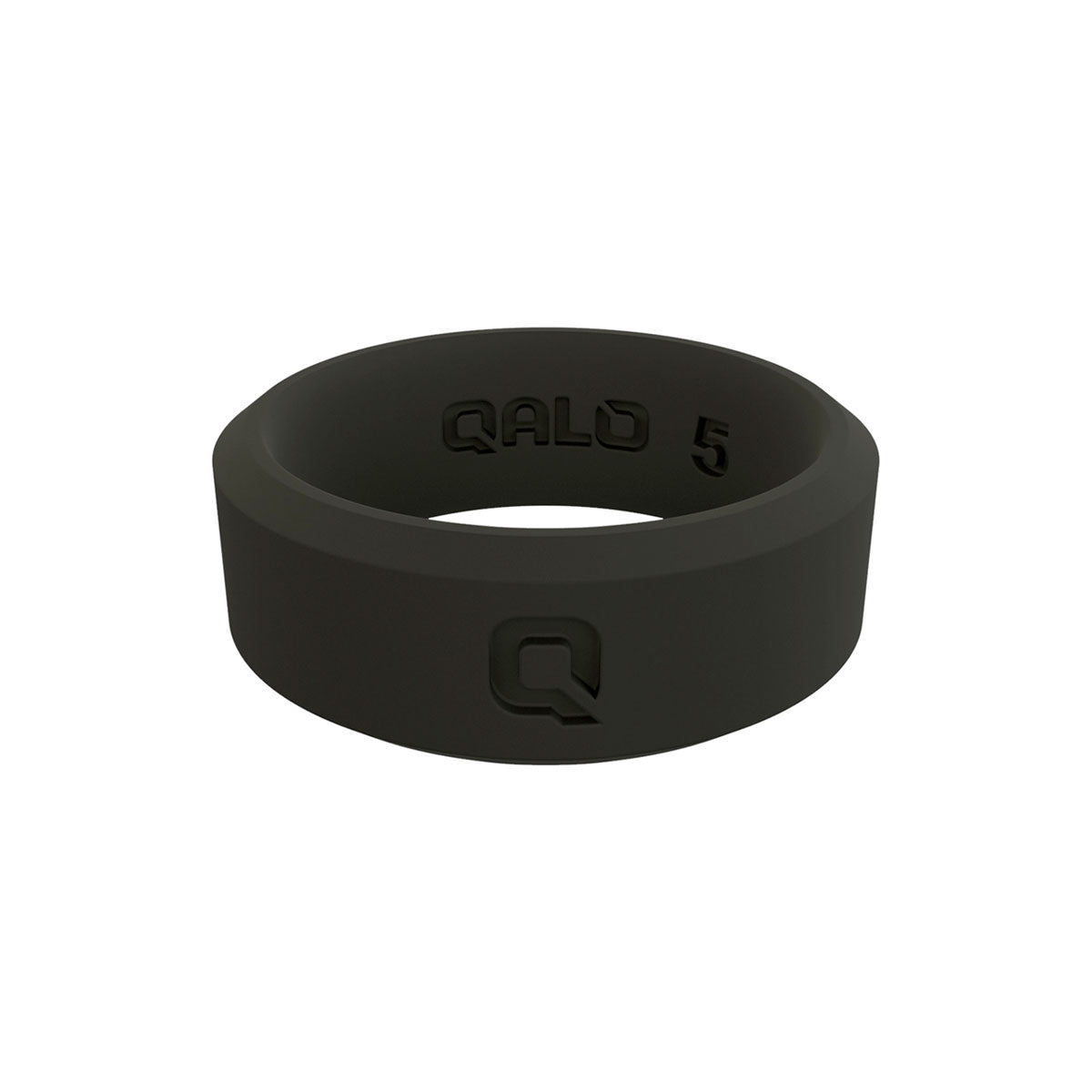 QALO Womens Modern Black Q2X Silicone Ring Silicone Ring QALO Tactical Gear Supplier Tactical Distributors Australia