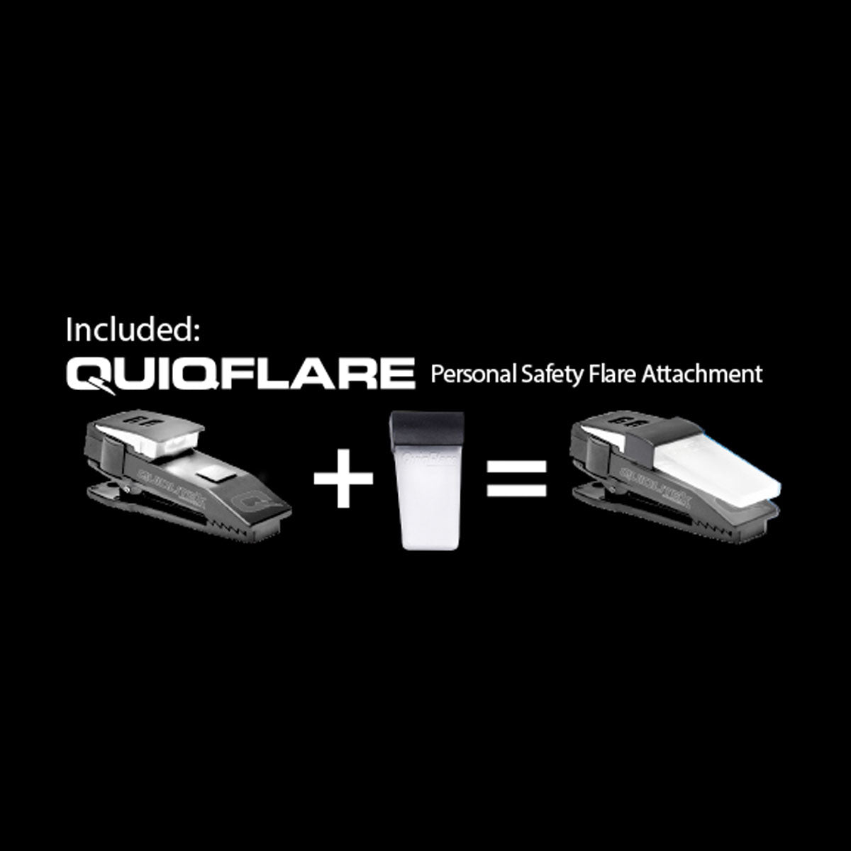 QuiqLite QuiqFlare for QuiqLitePro and QuiqLiteX Flashlights and Lighting Quiqlite Tactical Gear Supplier Tactical Distributors Australia