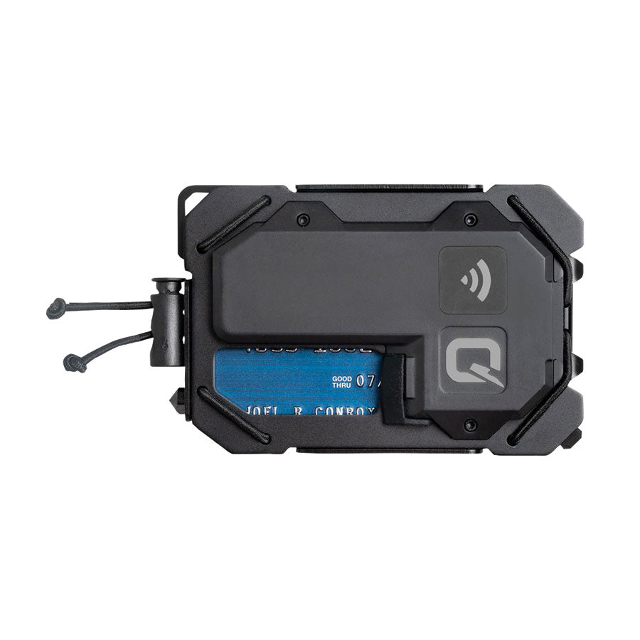 Quiqlite TAQTracker Wallet Black Accessories Quiqlite Tactical Gear Supplier Tactical Distributors Australia