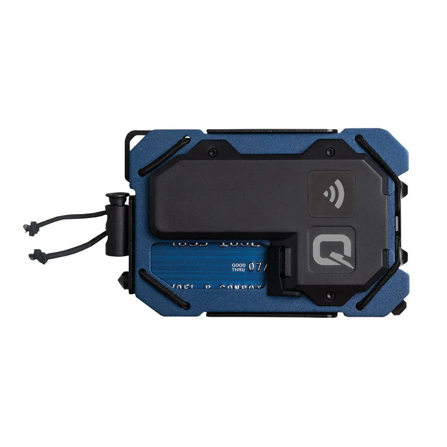 Quiqlite TAQTracker Wallet Blue Accessories Quiqlite Tactical Gear Supplier Tactical Distributors Australia