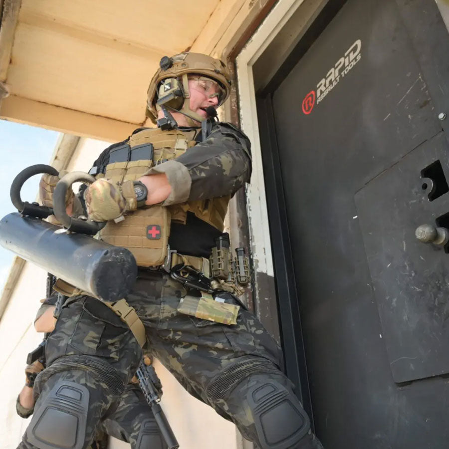 Rapid Assault Tools All-in-One RatDoor Training Breaching Door Built In Breaching Training Doors Rapid Assault Tools Tactical Gear Supplier Tactical Distributors Australia