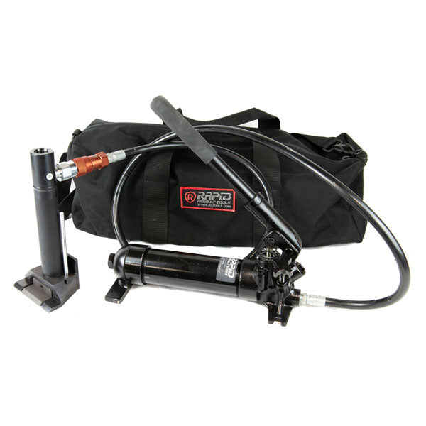 Rapid Assault Tools Hydraulic Door Pusher with Dual Stage Pump and Hose Breaching Kits Rapid Assault Tools Tactical Gear Supplier Tactical Distributors Australia