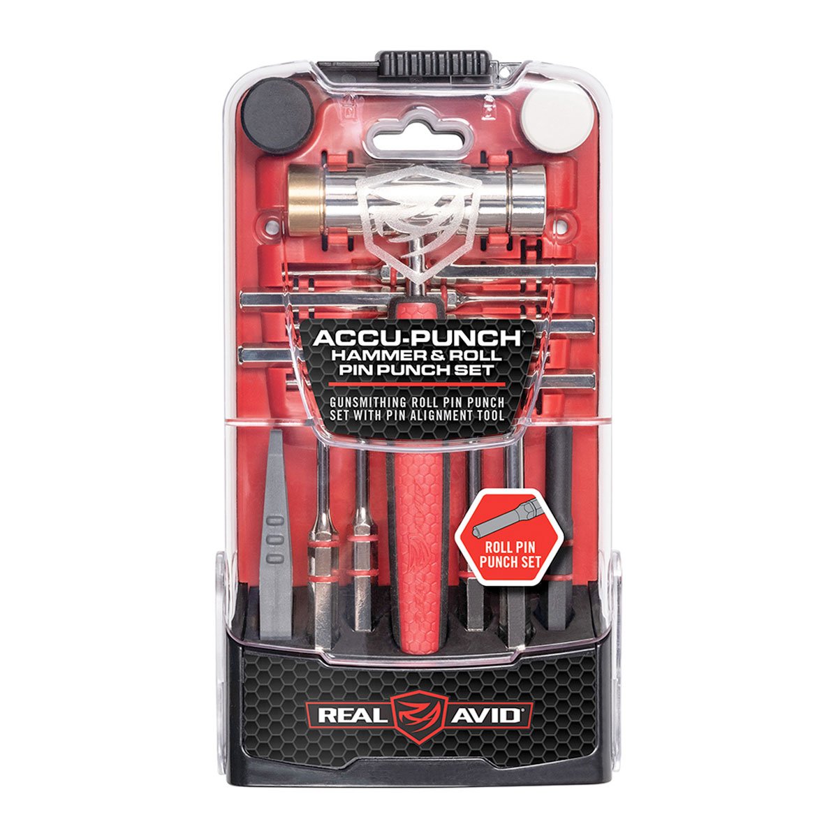 Real Avid Accu-Punch Hammer and Roll Pin Punch Set Accessories Real Avid Tactical Gear Supplier Tactical Distributors Australia