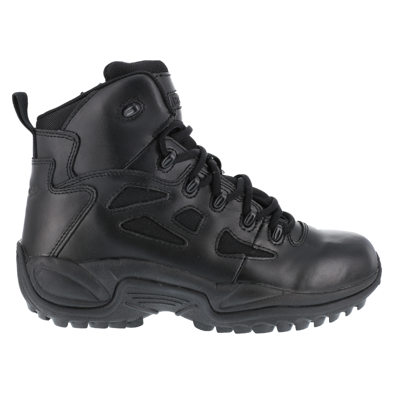 Reebok Tactical Men's 6 Inch Rapid Response RB Side Zip Boots Black RB8678 Footwear Reebok Tactical Boots Tactical Gear Supplier Tactical Distributors Australia