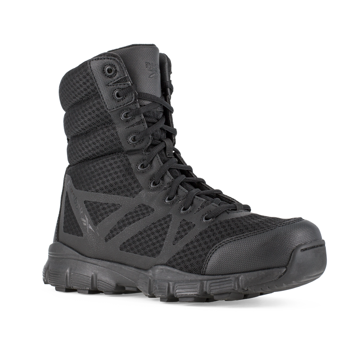 Reebok Tactical Men&#39;s 8 Inch Dauntless Ultra Light Size Zip Boot Black RB8720 Footwear Reebok Tactical Boots 12.0 US Wide Tactical Gear Supplier Tactical Distributors Australia