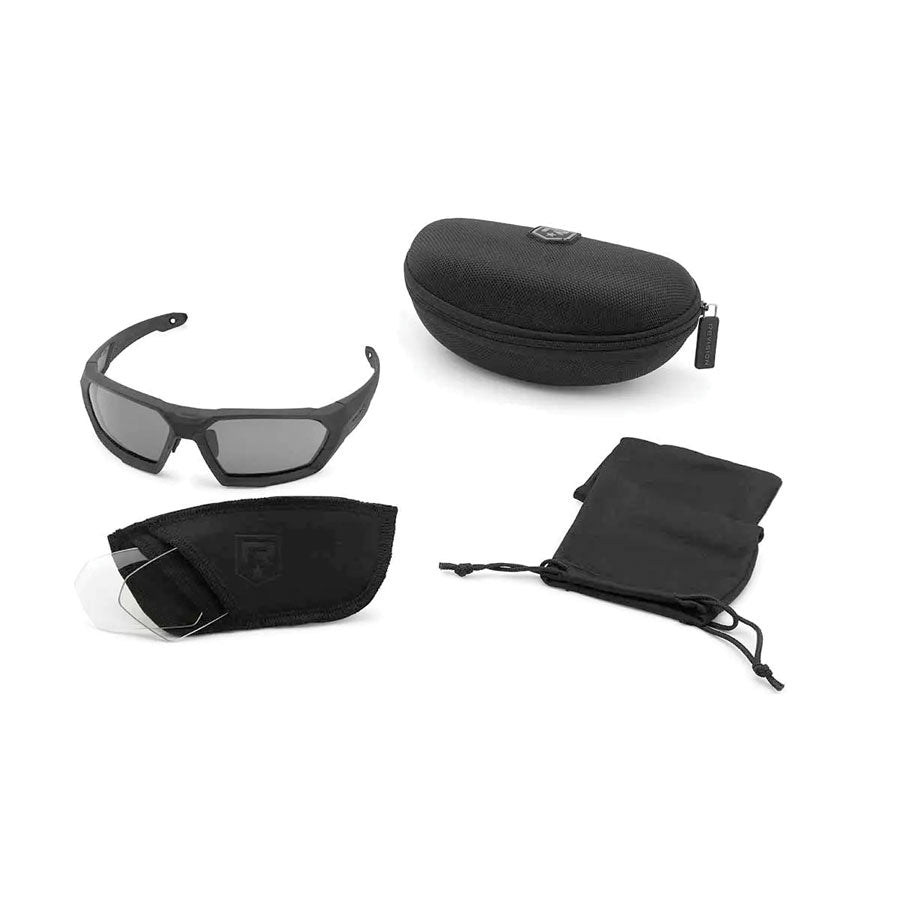 Revision ShadowStrike Ballistic Sunglasses Essential Kit Eyewear Revision Military Black Tactical Gear Supplier Tactical Distributors Australia