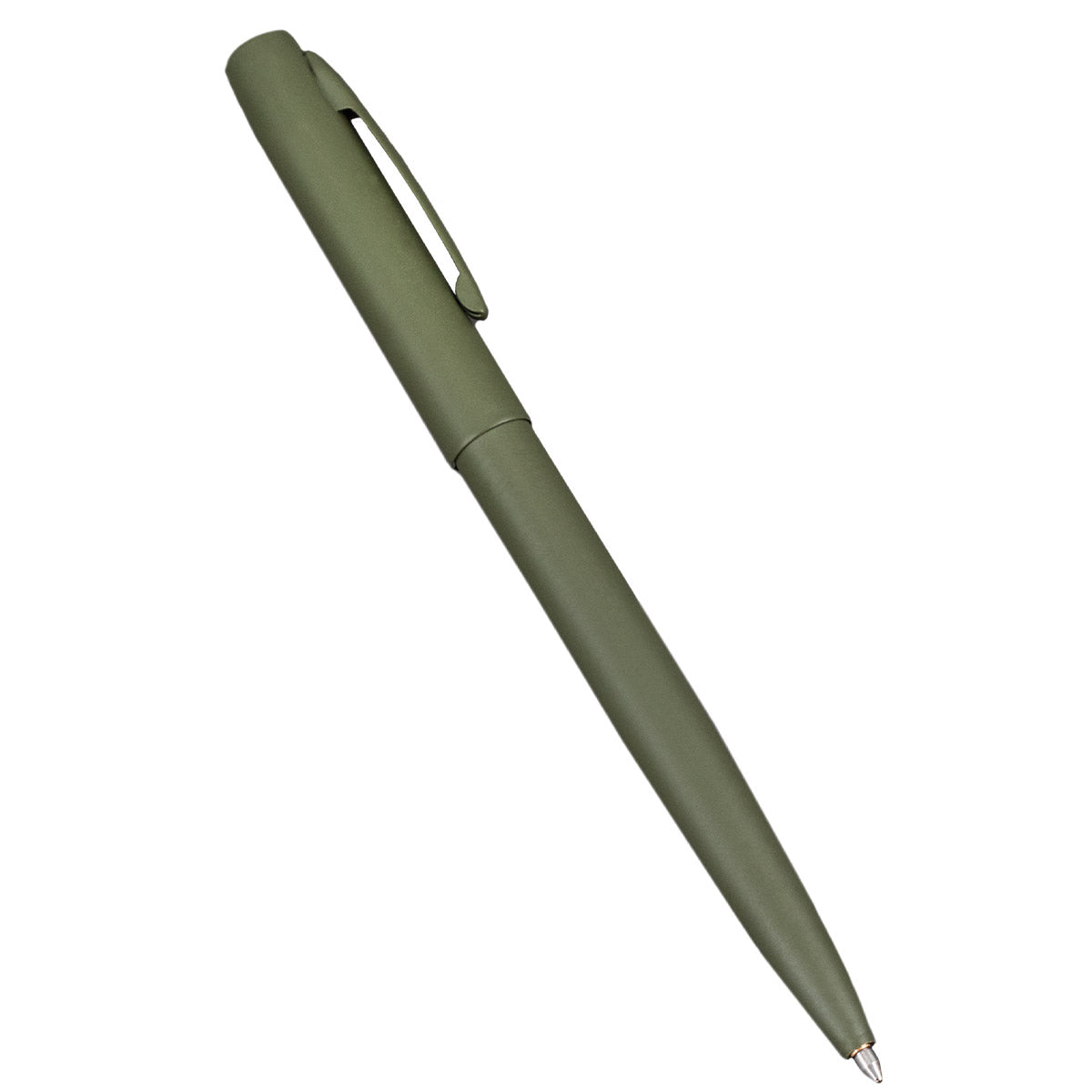 Rite in the Rain All Weather Metal Clicker Pen Olive Drab Green Black Ink Pens, Notebooks and Stationery Rite in the Rain Olive Drab Tactical Gear Supplier Tactical Distributors Australia