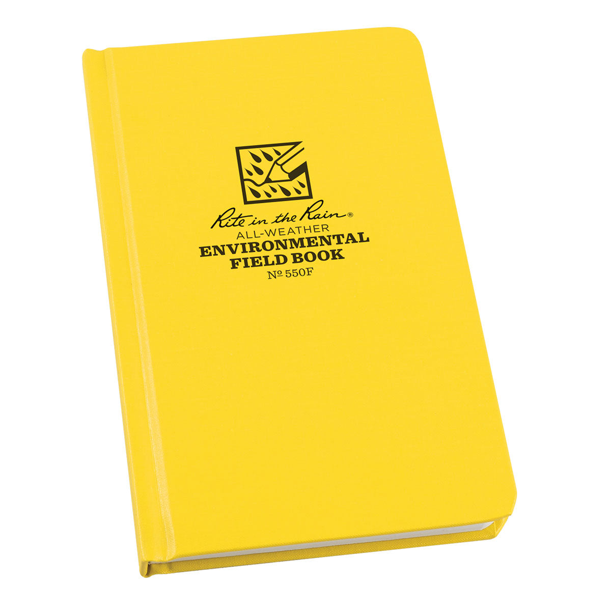 Rite in the Rain Bound Hard Cover 4.375 x 7.25 Fabrikoid Book Environmental Yellow Pens, Notebooks and Stationery Rite in the Rain Tactical Gear Supplier Tactical Distributors Australia