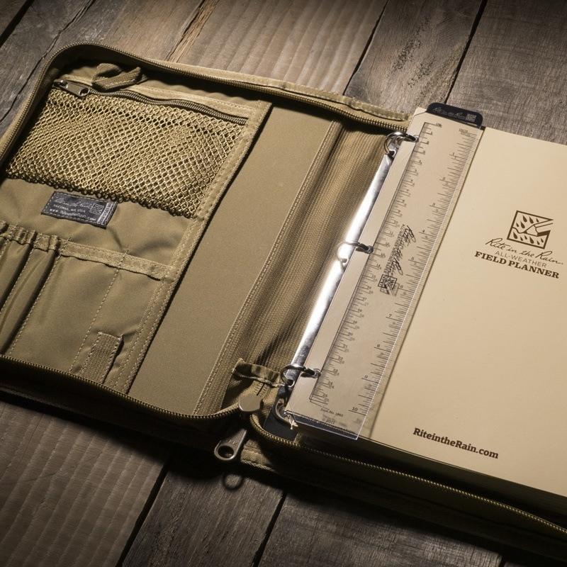 Rite in the Rain Maxi Complete Field Planner Kit 13 x 11.125 Tan Paper Colour / Tan Cordura Pens, Notebooks and Stationery Rite in the Rain Tactical Gear Supplier Tactical Distributors Australia