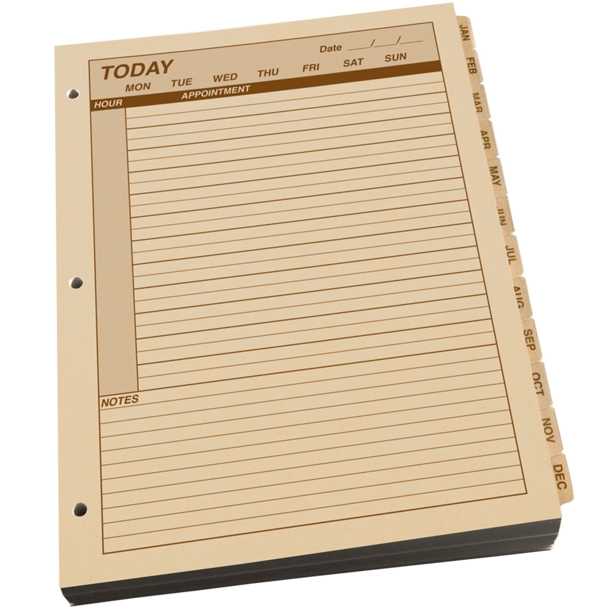 Rite in the Rain Maxi Daily Planner Refill 8.5 X 11 With 3 Hole Punch Tan 1 Year Pens, Notebooks and Stationery Rite in the Rain Tactical Gear Supplier Tactical Distributors Australia