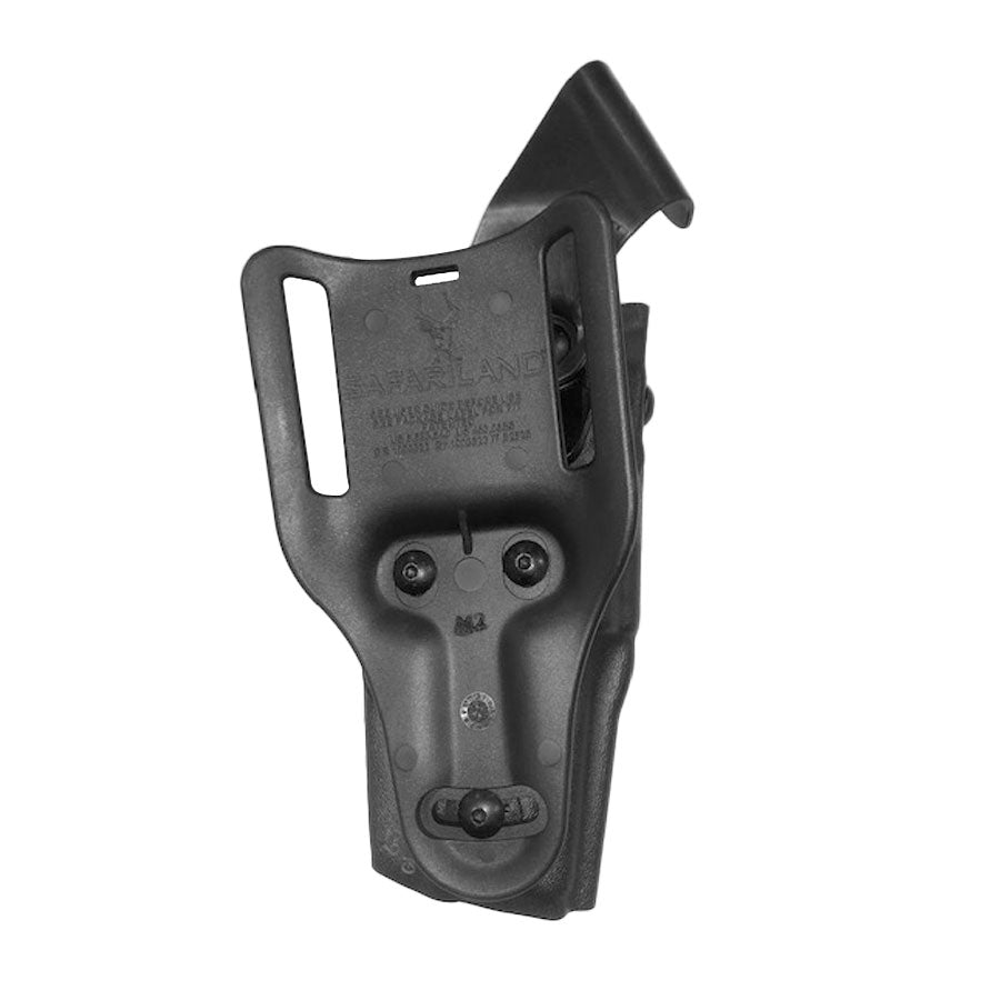 Safariland 6360 ALS/SLS Mid-Ride, Level III Retention Duty Holster STX Tactical Finish for Glock 17 Black Holsters Safariland Tactical Gear Supplier Tactical Distributors Australia