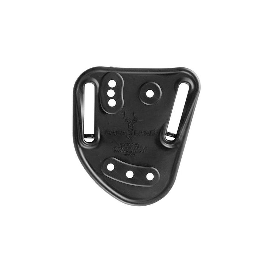 Safariland 568BL Paddle Holster Mount - Black Injection Molded For 3-Hole Pattern Holsters
