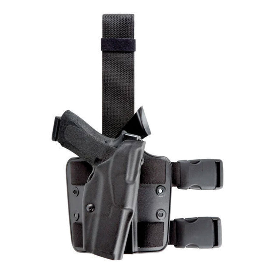 Safariland Model 6354 ALS Tactical Thigh Holster for Smith &amp; Wesson M&amp;P 9 Black Holsters Safariland Tactical Gear Supplier Tactical Distributors Australia