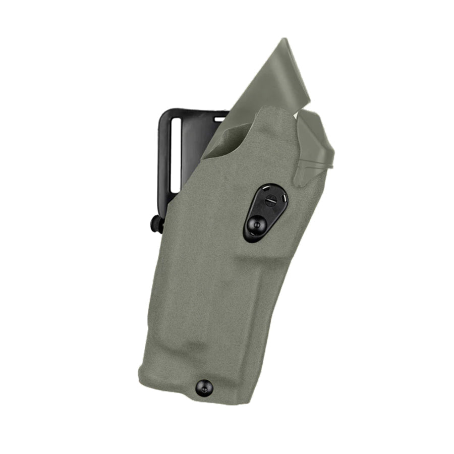 Safariland Model 6390RDS ALS Mid-Ride Level I Retention Duty Holster for Glock 34 MOS w/ Light Holsters Safariland OD Green STX Tactical Right Hand Tactical Gear Supplier Tactical Distributors Australia