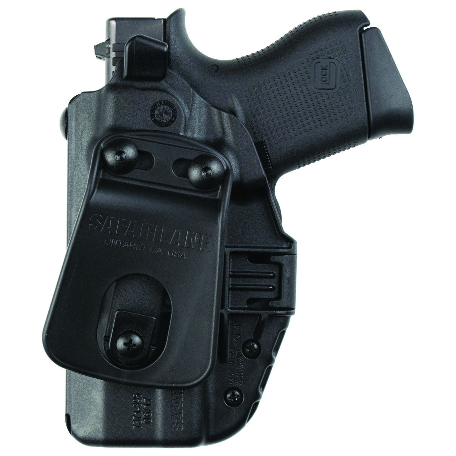 Safariland Model-7371 7TS ALS Open-Top Concealment Paddle Holster with TLR6 Weapon Light Holsters Safariland Left Tactical Gear Supplier Tactical Distributors Australia