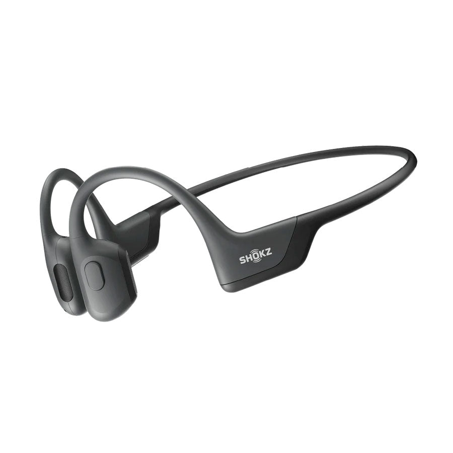 Shokz OpenRun Pro Bone Conduction Bluetooth Headphones Black Hearing Protection and Comms SHOKZ Tactical Gear Supplier Tactical Distributors Australia