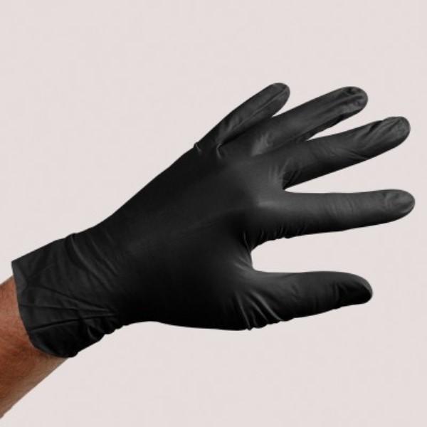 Sirchie Black Powder-Free Nitrile Gloves, Box of 100 Crime Scene Investigation Sirchie Tactical Gear Supplier Tactical Distributors Australia