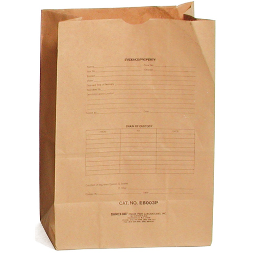 Sirchie Kraft Paper Evidence Bags Printed Various Sizes 100 Pack Crime Scene Investigation Sirchie Tactical Gear Supplier Tactical Distributors Australia