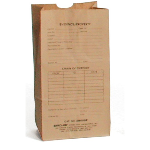 Sirchie Kraft Paper Evidence Bags Printed Various Sizes 100 Pack Crime Scene Investigation Sirchie Tactical Gear Supplier Tactical Distributors Australia