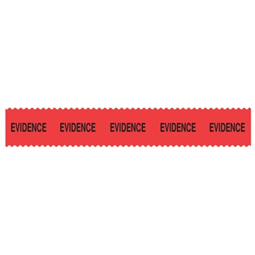 Sirchie SIRCHMARK Evidence Integrity Tape Red w/ Black Evidence 108' Crime Scene Investigation Sirchie Tactical Gear Supplier Tactical Distributors Australia