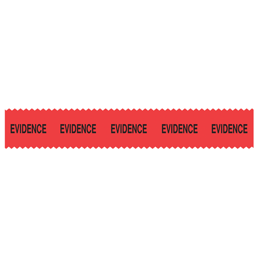 Sirchie SIRCHMARK Evidence Integrity Tape Red w/ Black Evidence 54&#39; Crime Scene Investigation Sirchie Tactical Gear Supplier Tactical Distributors Australia