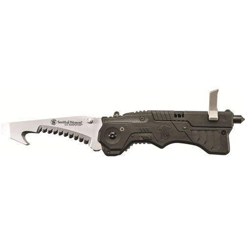 Smith &amp; Wesson First Response Rescue Hook Folding Knife Knives Smith &amp; Wesson Tactical Gear Supplier Tactical Distributors Australia