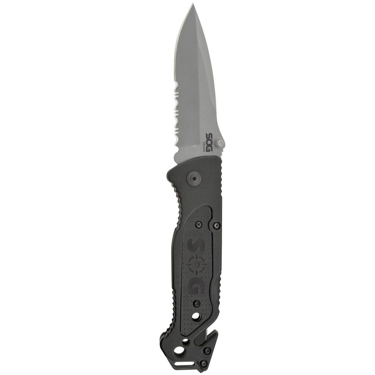 SOG Escape Bead Blast Knife and Rescue Tool Grey Knives SOG Knives Tactical Gear Supplier Tactical Distributors Australia