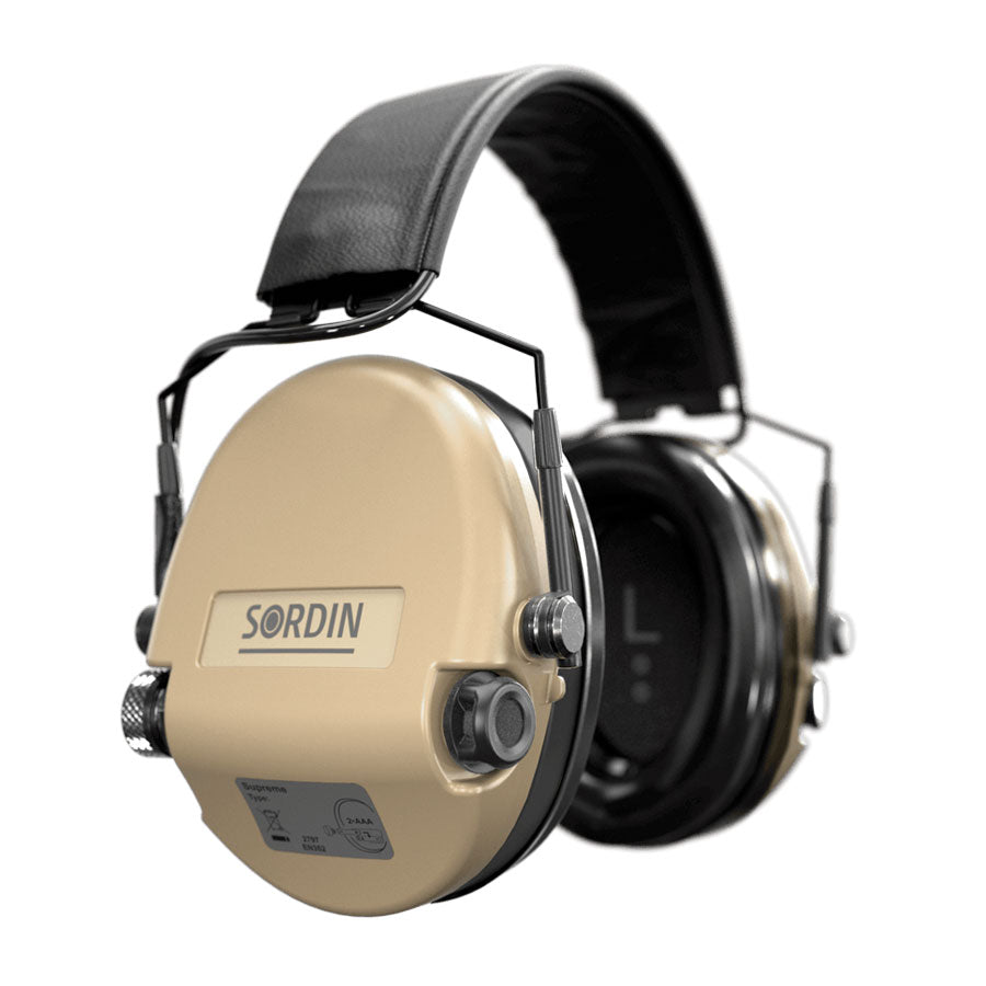 Sordin Supreme-Pro X Electronic Hearing Protection Distributed by Tactical Gear Australia Tactical Gear