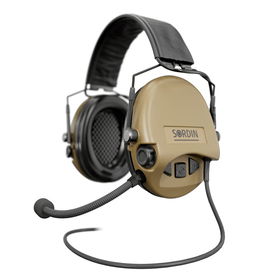 Sordin Supreme MIL CC Hearing Protection Distributed by Tactical Gear Australia Tactical Gear