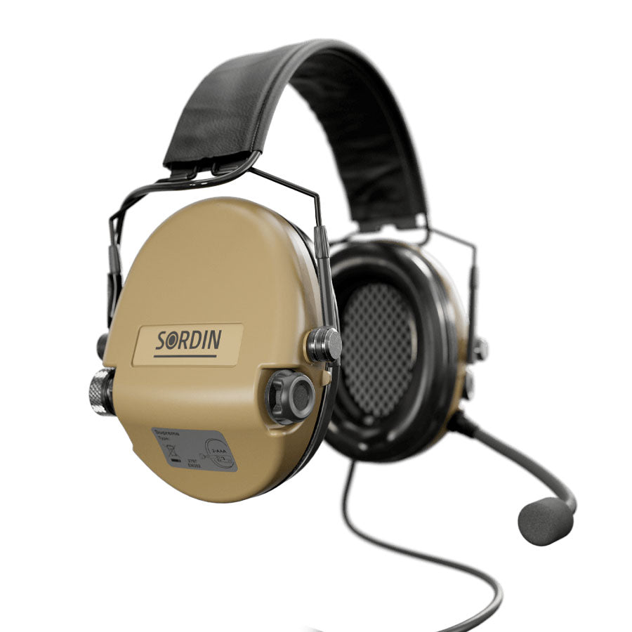 Sordin Supreme MIL CC Hearing Protection Distributed by Tactical Gear Australia Tactical Gear
