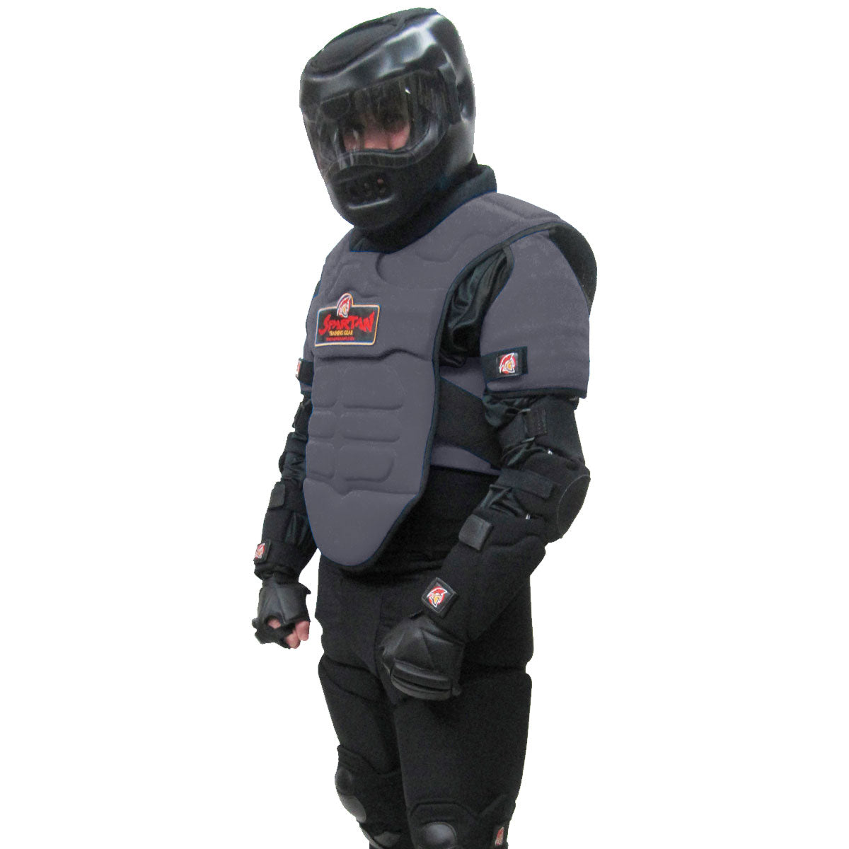 Spartan Training Gear Armour Full Suit Elite - Force on Force Combat Training Suit Protective Gear Spartan Training Gear Gunmetal Grey Small Tactical Gear Supplier Tactical Distributors Australia