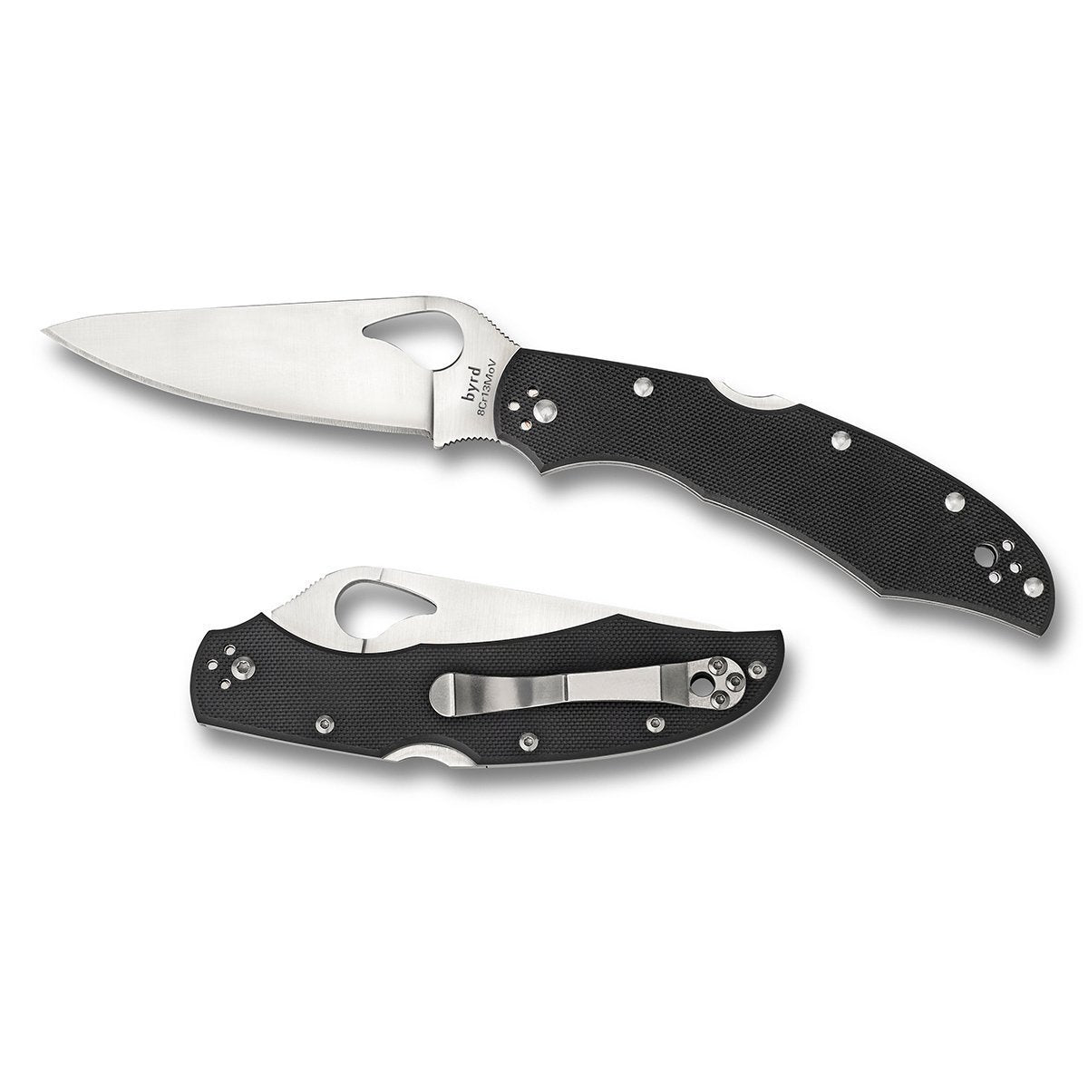 Spyderco Cara Cara 2 G-10 Black Plain Blade Knives Spyderco Tactical Gear Supplier Tactical Distributors Australia