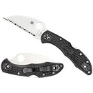 Spyderco Delica 4 Flat Grnd Wharncliffe Blk Handle Knives Spyderco Tactical Gear Supplier Tactical Distributors Australia