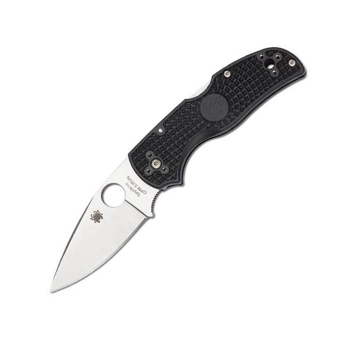 Spyderco Native 5 Lightweight Black Plain Blade Knives Spyderco Tactical Gear Supplier Tactical Distributors Australia