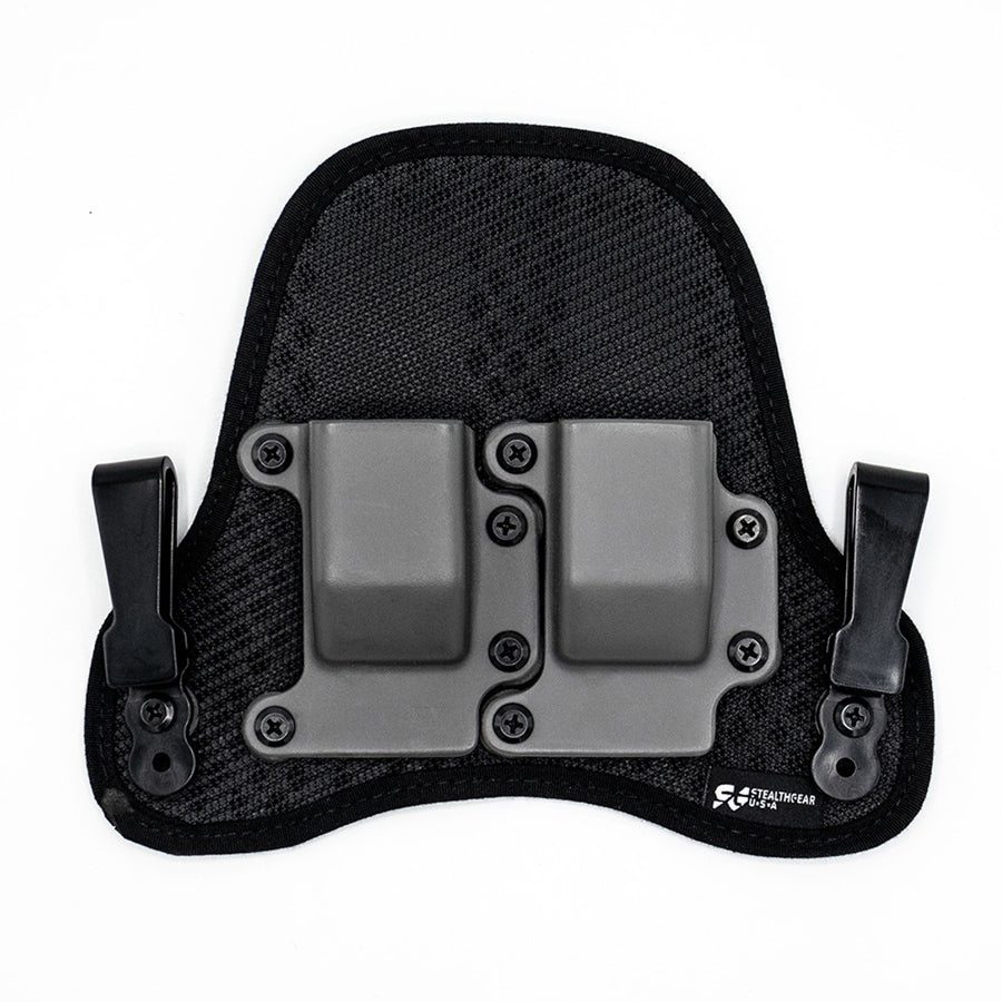 Stealth Gear VENTCORE IWB DOUBLE MAG CARRIER - Black Holster Accessories StealthGear Tactical Gear Supplier Tactical Distributors Australia