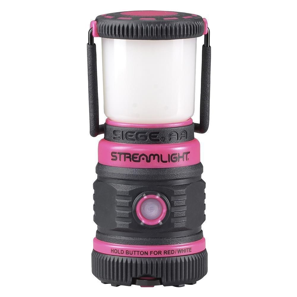 Streamlight Siege AA 200-Lumens Compact Lantern with Magnetic Base - Pink Flashlights and Lighting Streamlight Tactical Gear Supplier Tactical Distributors Australia