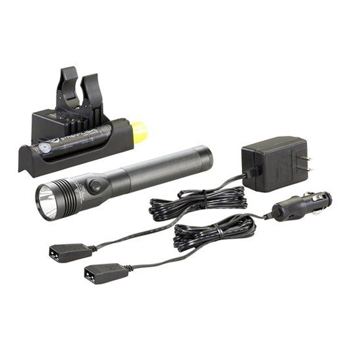 car charger rechargeable flashlight Streamlight Stinger DS LED HL Rechargeable Flashlight with Car Charger 75458