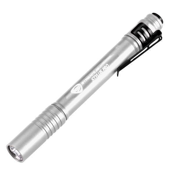 Streamlight Stylus Pro 100-Lumens Penlight Silver with White LED Flashlights and Lighting Streamlight Tactical Gear Supplier Tactical Distributors Australia