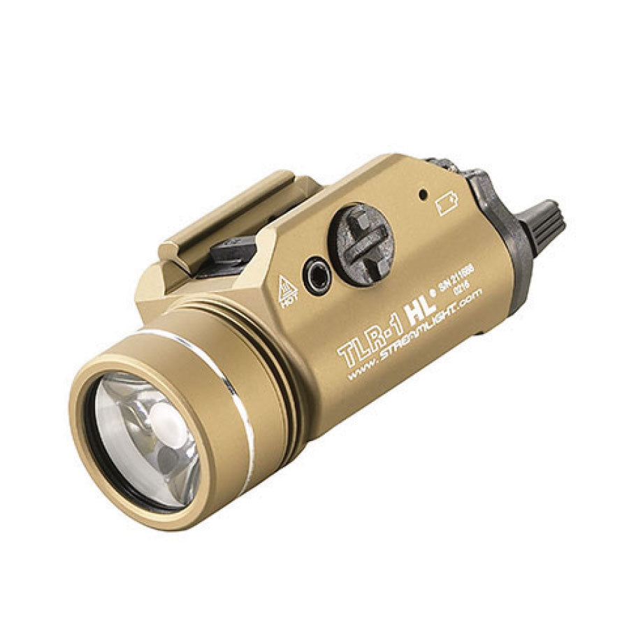 Streamlight TLR-1 HL Tactical Weapon Light Flat Dark Earth Flashlights and Lighting Streamlight Tactical Gear Supplier Tactical Distributors Australia