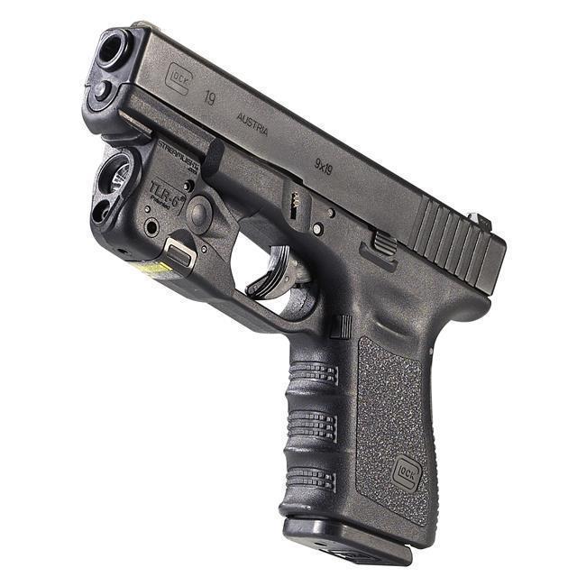 streamlight tlr-6 flashlight laser combo Streamlight TLR-6 fits Glock 17/19/21 100-Lumens with Red Laser Tactical Weapon Light