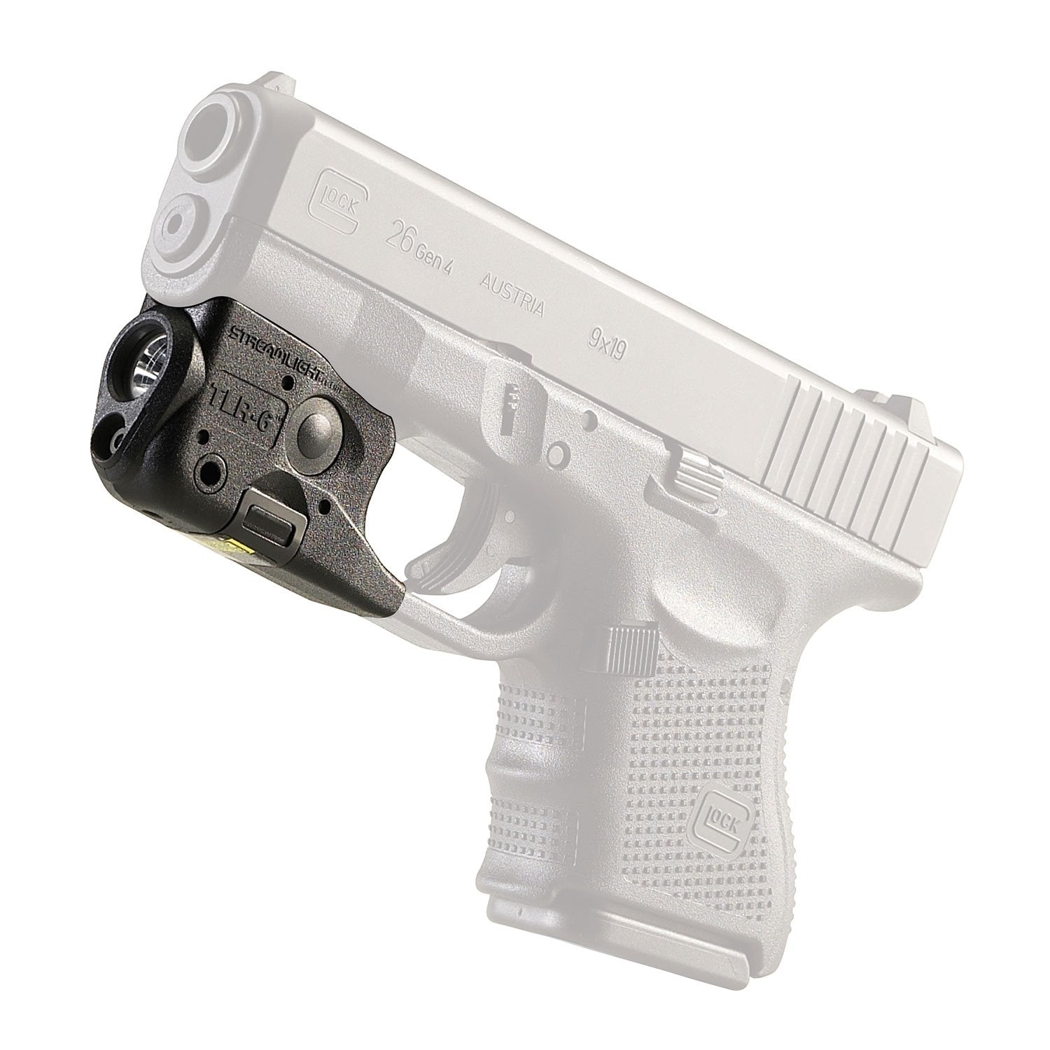 Streamlight TLR-6 for Glock 26/27/33 100-Lumens with Red Laser Tactical Weapon Light Flashlights and Lighting Streamlight Tactical Gear Supplier Tactical Distributors Australia