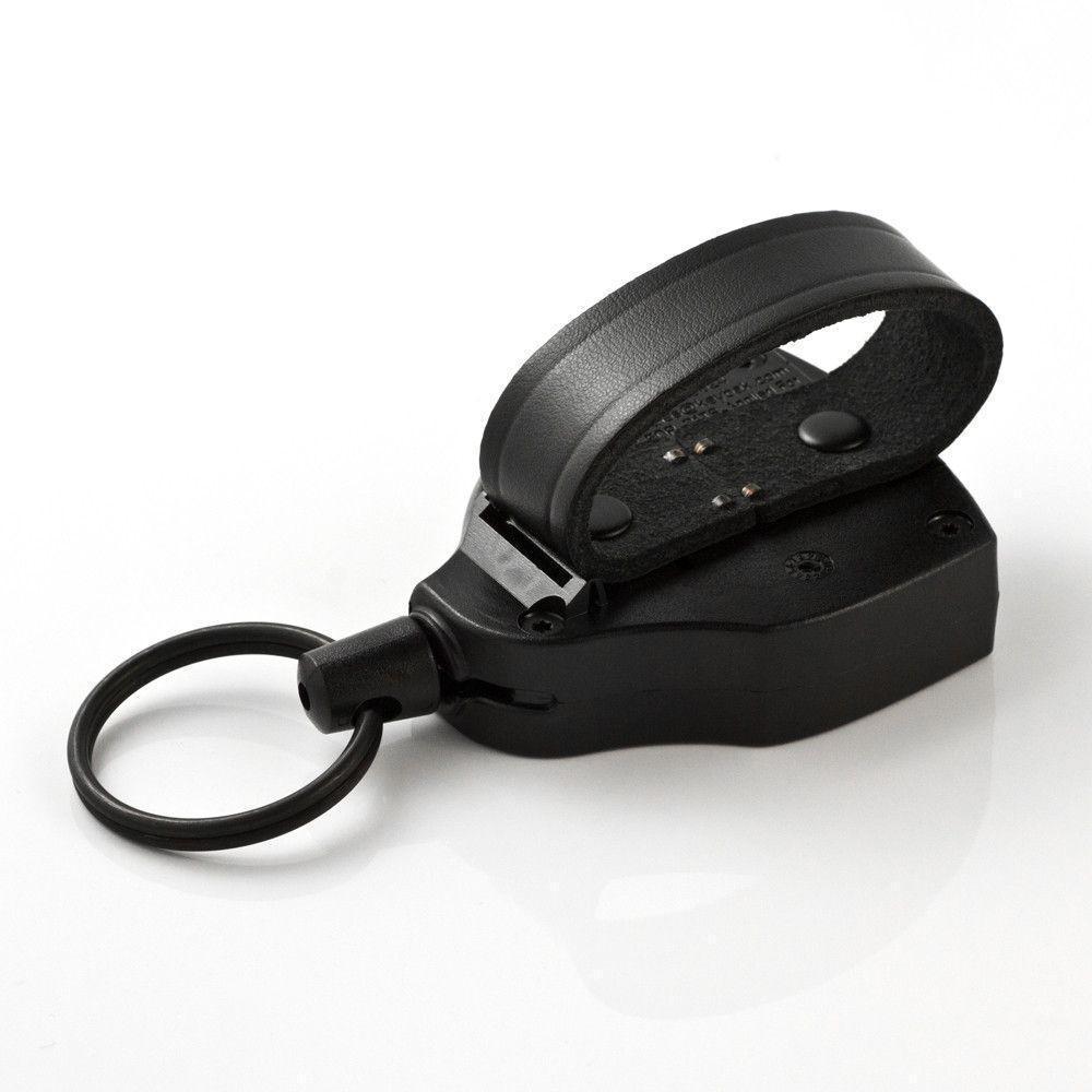 KEY-BAK SUPER48 Heavy Duty Retractable Keychain with Ball-Joint Lock
